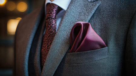 This image showcases a sophisticated manの素材