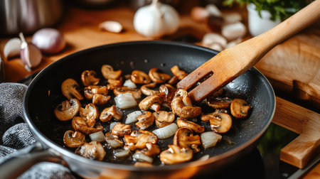 A close-up view of sautの素材