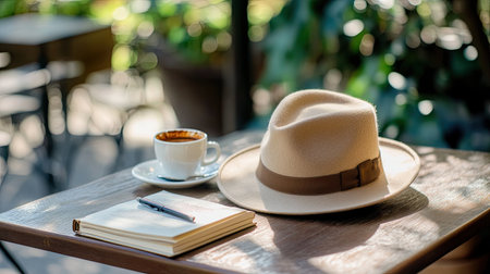 A charming outdoor cafの素材