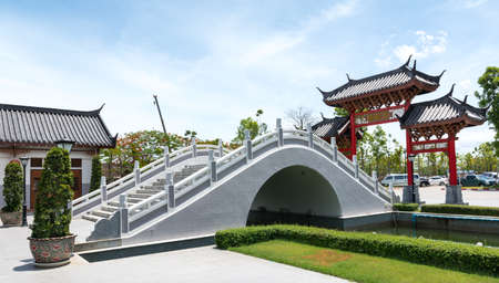 Stairway to Heaven by the faith of the ancient Chinese, who went through would be favorable.の写真素材