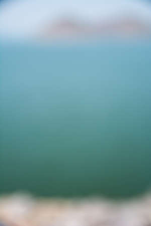 River the rocks and mountains blurred vertical.の写真素材