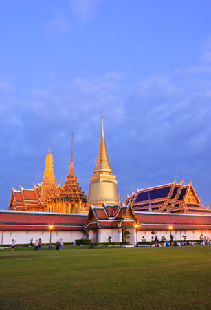Wat Phra Kaew in Bangkok, Thailandの写真素材