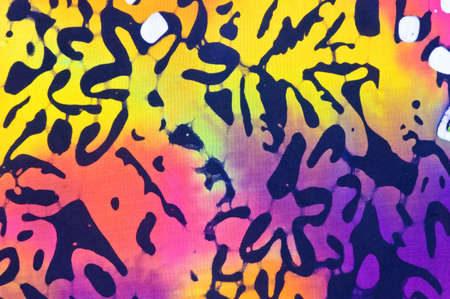 Colorful fabric texture backgroundの写真素材