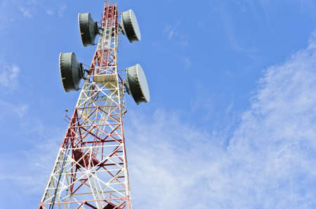 Telecommunication antennaの写真素材