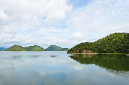 Landscape of Srinakarin Dam, Thailand