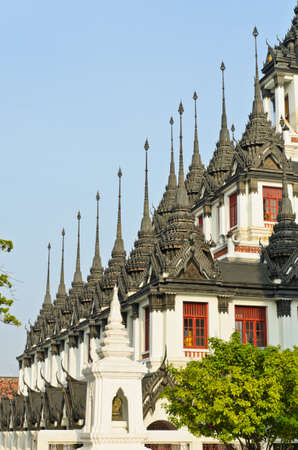 Loha Prasat, Thai Buddhist achitectural masterpiece, Thailandのeditorial素材