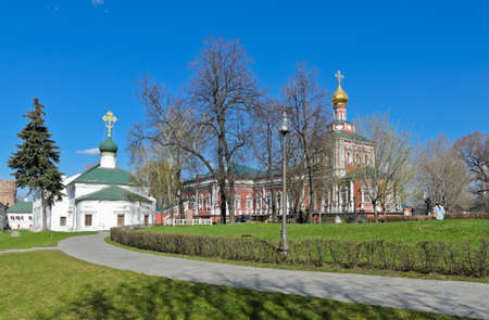 Novodevichy Convent in Moscow, Russia  Church of the Assumption の写真素材