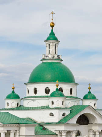 Dimitrievsky Cathedral in Spasso-Yakovlevsky Monastery, Russiaの写真素材