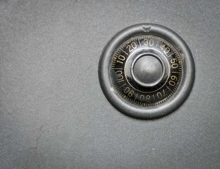 Safe lock for storage of valuable possessionsの写真素材