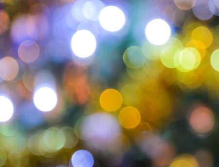 Christmas bokeh light background  