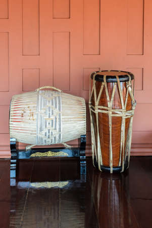 Thai drums musical instrument の写真素材