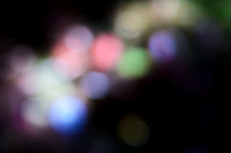 Defocused lights abstract backgroundの写真素材