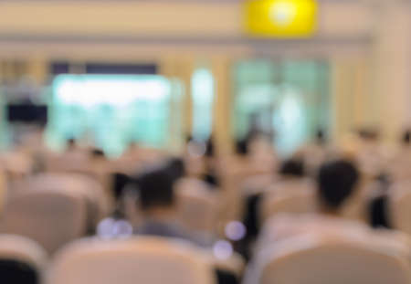 Blurred abstract image background of passengers in airport terminal. Travel concept backgroundの写真素材