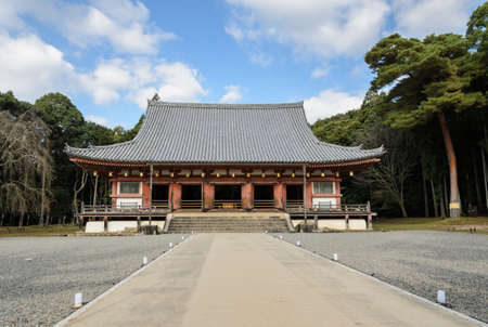 The Kondo hall of Daigoji temple in Kyoto, Japanのeditorial素材
