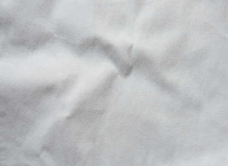 Off white  woven cotton fabric texture backgroundの写真素材