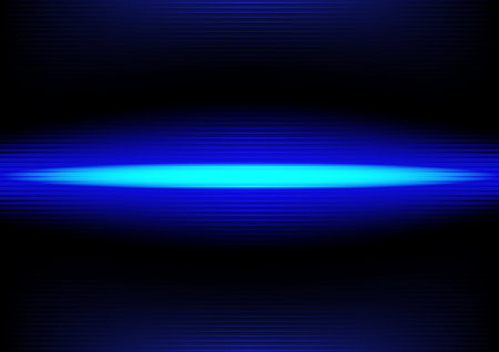 Abstract blue vector digital technology background with lines and glowing light effect on dark backdrop for Hitech backgroundのイラスト素材