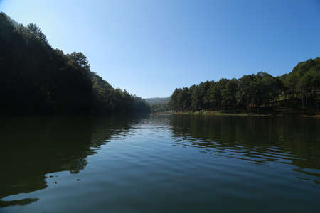 Pang Oung-in the Pound on the Mountainの写真素材