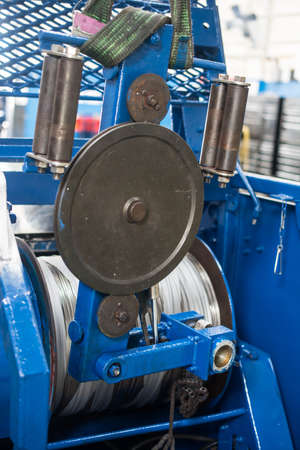 countor head in reel pack at oil industry