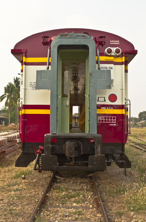 Bogie Third Class Carriage train of Thailandのeditorial素材