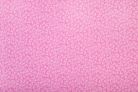 pink of fabric with leaves
