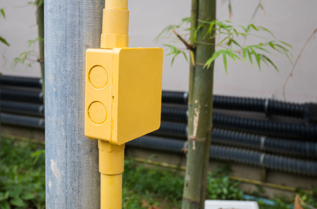 electricity box in the city or outdoor.の写真素材