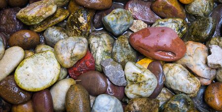 Group of stone or rock texture backgroundの写真素材