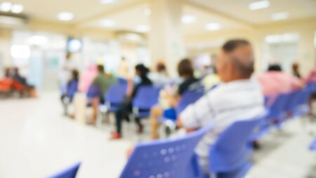 Abstract hospital in blur backgroundの写真素材