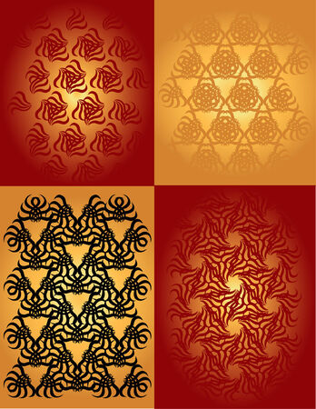 pattern oldのイラスト素材