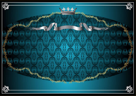 royal advertising backgroundのイラスト素材