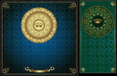 advertising luxury royal bannerのイラスト素材