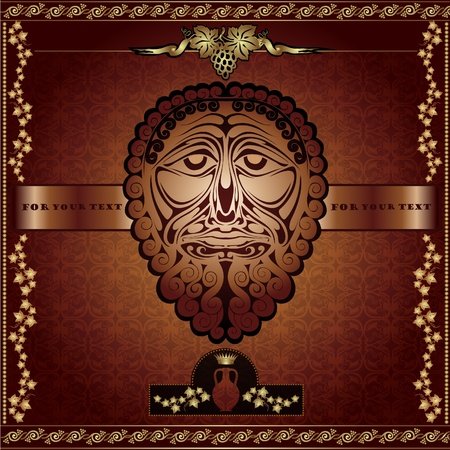 wine alcohol background advertisingのイラスト素材