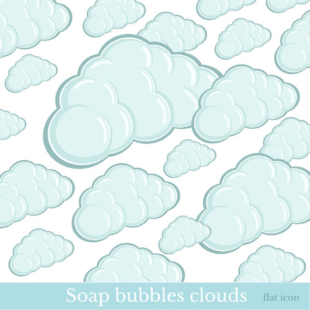 soap bubbles clouds texture