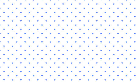 Seamless pattern with blue polka dots on a white backgroundの写真素材