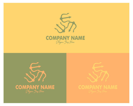 three spears logo set premium vector design. best for logo, badge, emblem, icon, concept. available in eps 10.のイラスト素材
