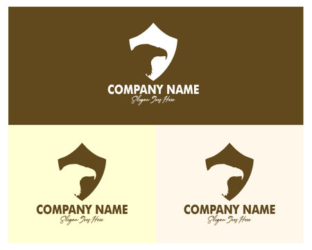 eagle and shield logo set. premium vector design. appear with several color choices. Best for logo, badge, emblem, icon, design sticker, industry. available in eps 10.のイラスト素材