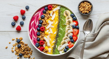 Close up of businesswoman using interactive touchscreen interface in office 3D renderingの素材