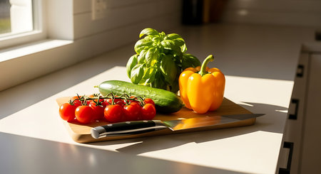 young sporty couple training with kettlebells in gym and smilingの素材