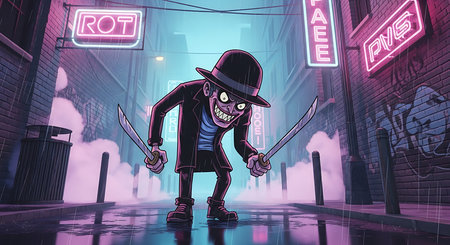 Conceptual image of students sitting at desks in a school classroomの素材