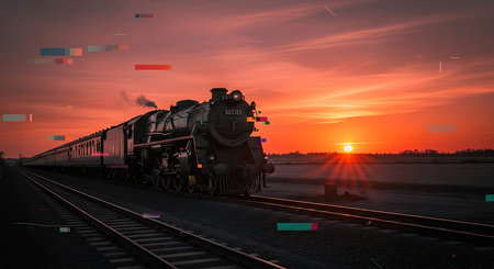 3D render of a garden with animals and trees in the parkの素材
