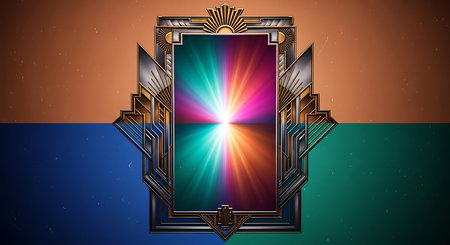 Shield with rays of light and flag of Armenia. 3D renderingの素材