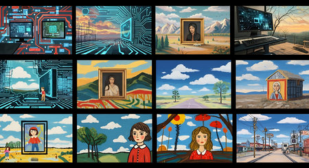 Sport car racing on black background. Side view. 3D renderingの素材