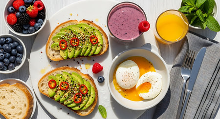 3D rendering of a luxury hotel lobby interior with jungle plants.の素材