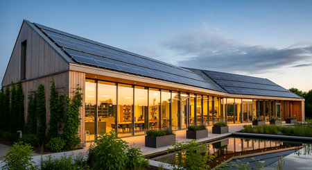 Tropical island with palm trees atoll in Maldives.の素材