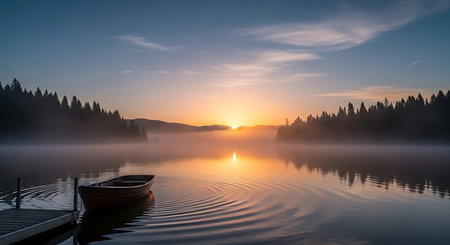 Sand dunes in the Sahara desert at sunset. Morocco. Africa.の素材