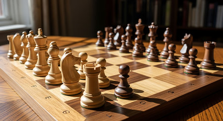 Snow leopard in the mountains. 3D rendering. Computer digital drawing.の素材