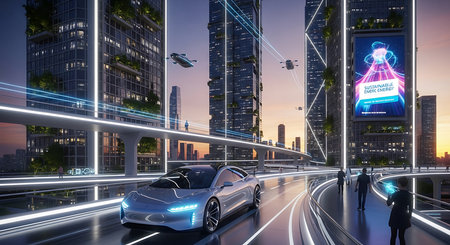 Blank business card on golden glitter background. 3D rendering.の素材