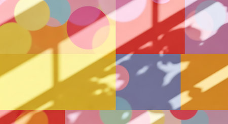 Abstract bokeh background. Blurred background with bokeh effect.の素材