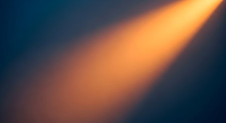 Sunset with rays of light. Abstract background. Toned.の素材