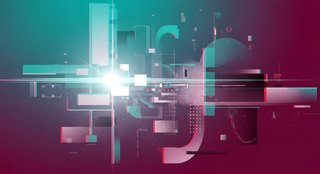 Abstract technology concept background. Vector illustration for your design. Eps 10の素材