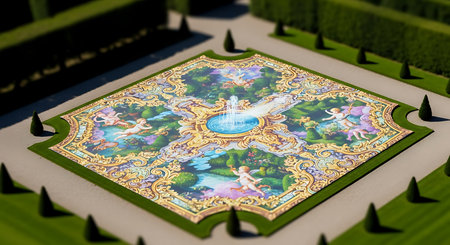 Detail of the Miniaturk Park in Milan. Miniaturk Park is a park in Milan, Italyの素材